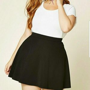 Textured Circle Skirt